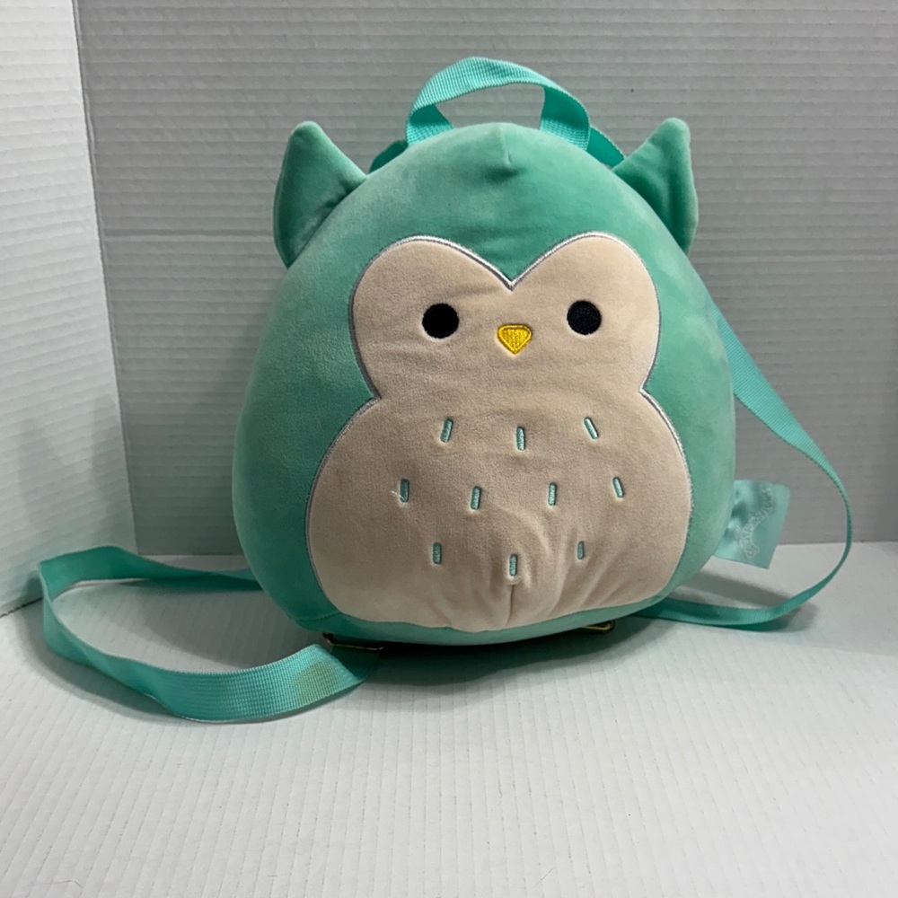 Squishmallows Aqua Plush Bag